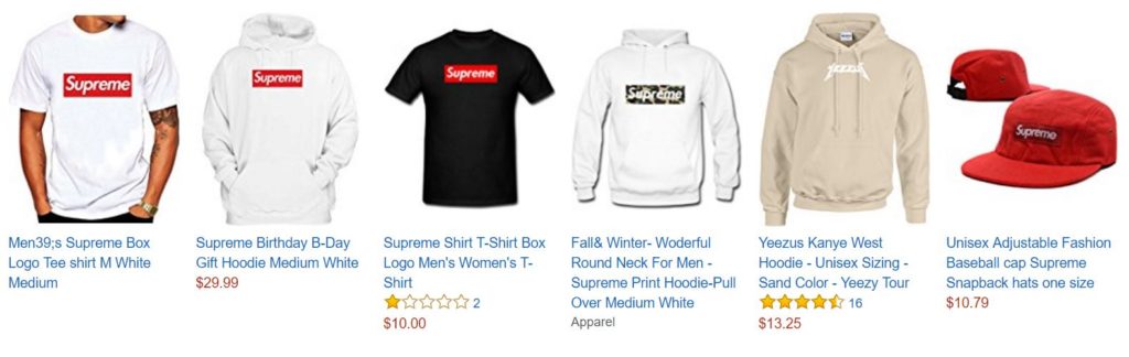 supreme hoodies amazon