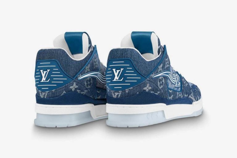 Virgil Abloh Denim Louis Vuitton LV Trainer AGOODoutfit