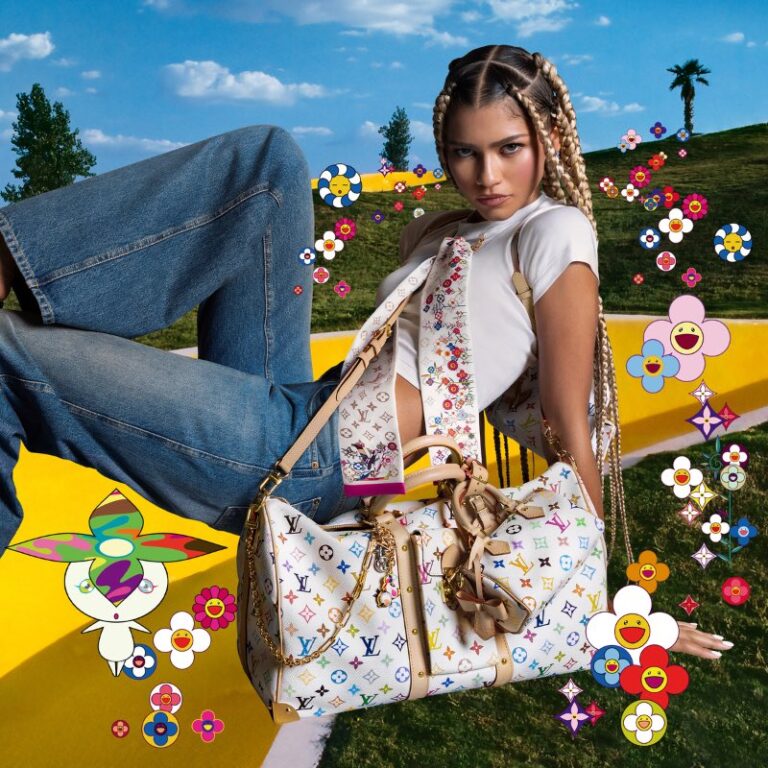 Zendaya Stars In The Latest Louis Vuitton X Murakami Campaign Agoodoutfit