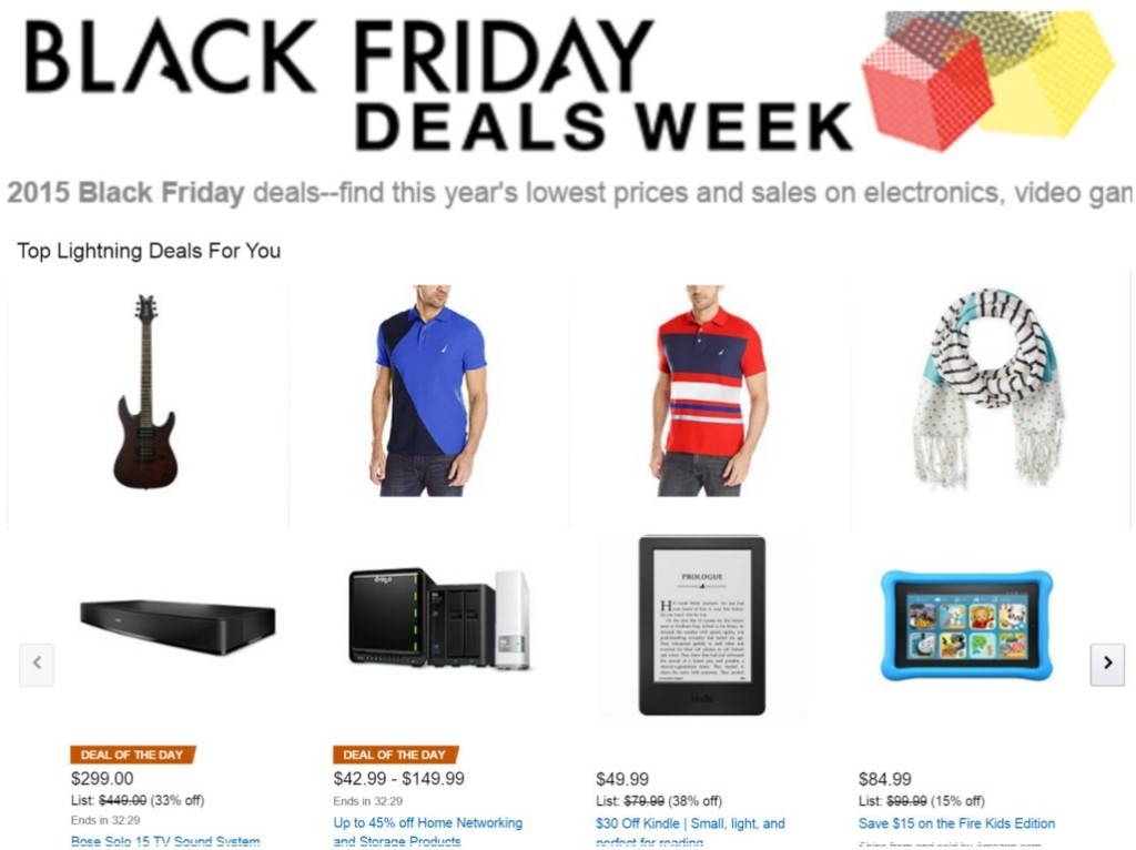 Amazon Black Friday Deals Shop