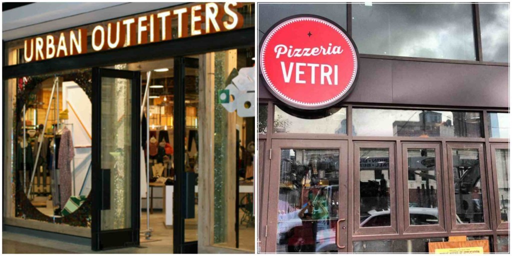 Urban Outfitters Pizza Chain
