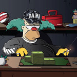 Simpsons Wearing BAPE, SUPREME and Yeezy Boost (4)