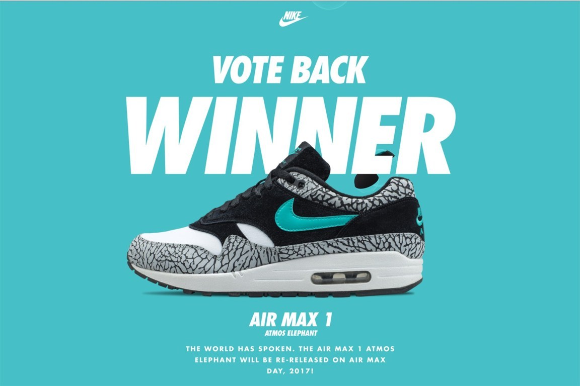 Nike Air Max Day Vote Back