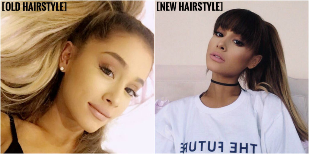 New Ariana Grande Hairstyle