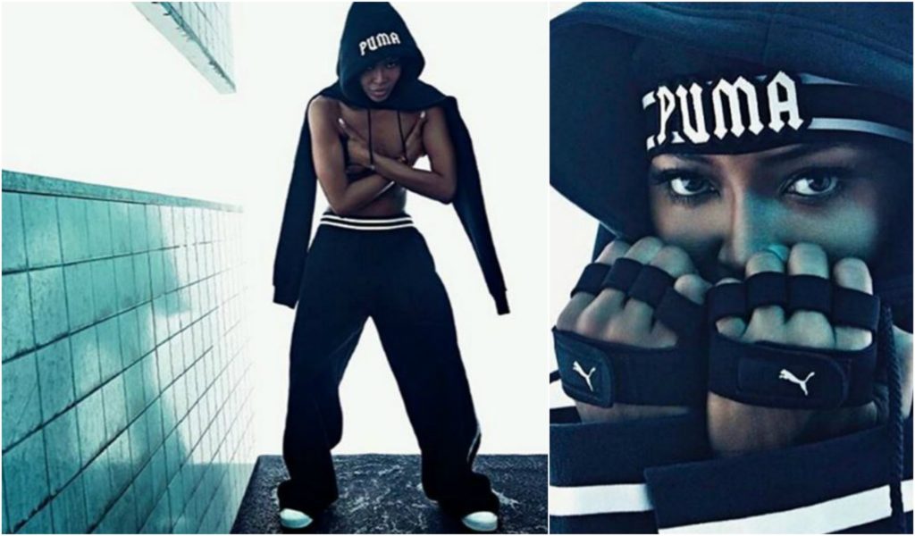 Rihanna FENTY x PUMA Collection Naomi Campbell