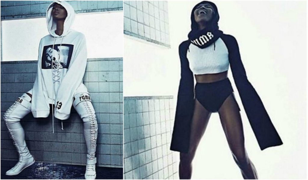 Rihanna FENTY x PUMA Collection Naomi Campbell (2)