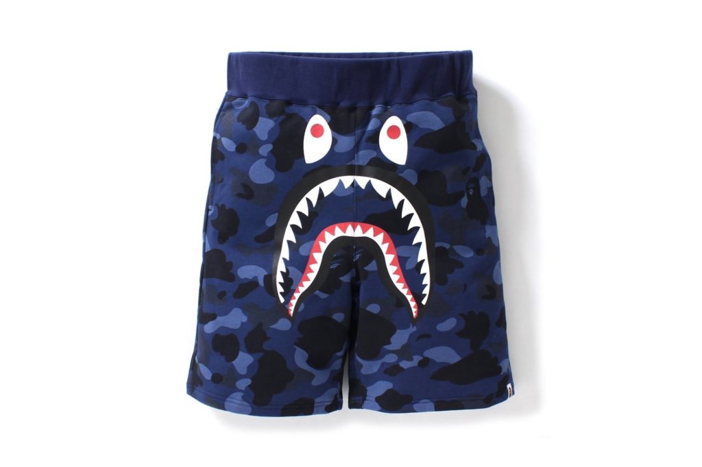 Bape camo shark shorts (2)
