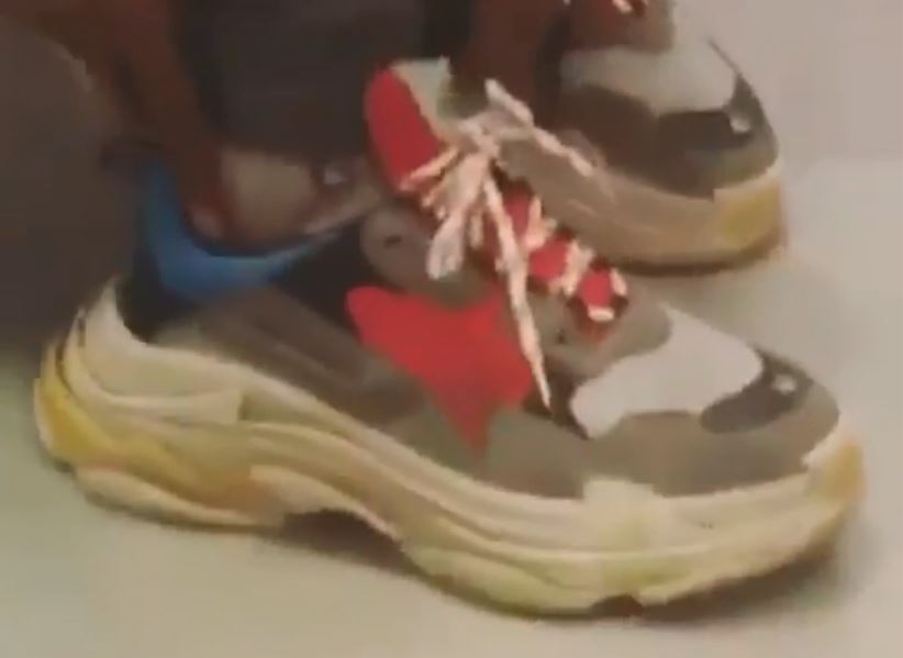 ASAP Shows Off Triple S Sneakers – aGOODoutfit
