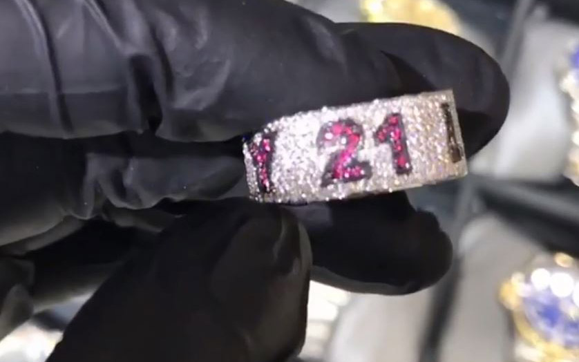 Amber Rose Buys 21 Savage Promise Ring
