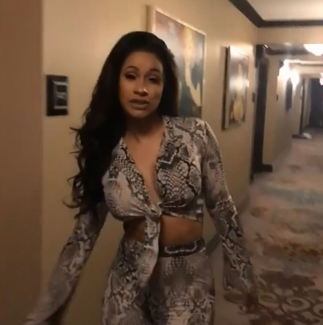 Cardi B Sexy Figure