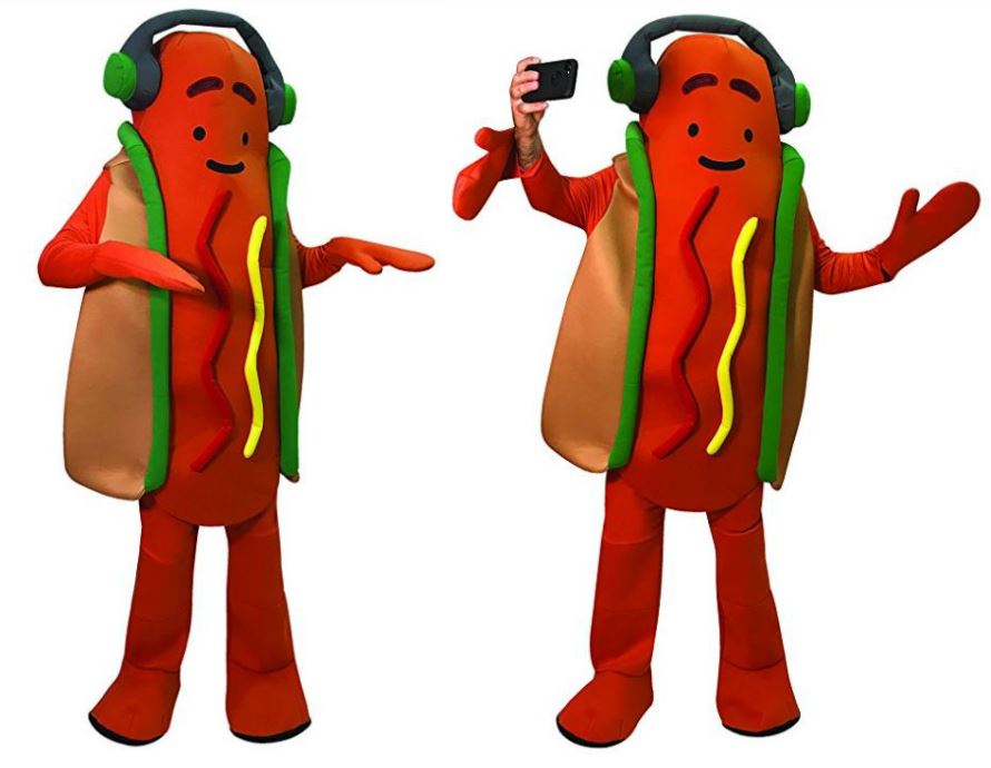 Snapchat hot dog costume