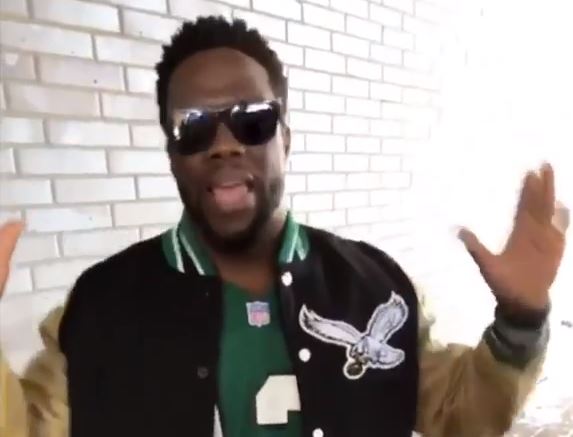 Kevin Hart Super Bowl LII Outfit