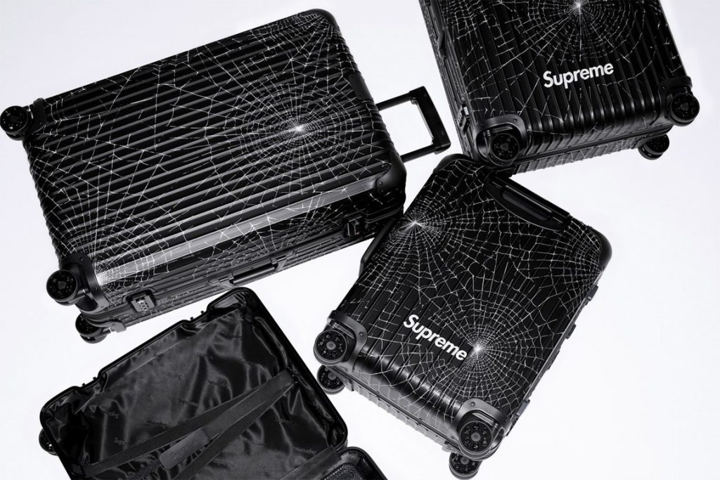 Supreme RIMOWA Spiderweb Suitcases fall 2019