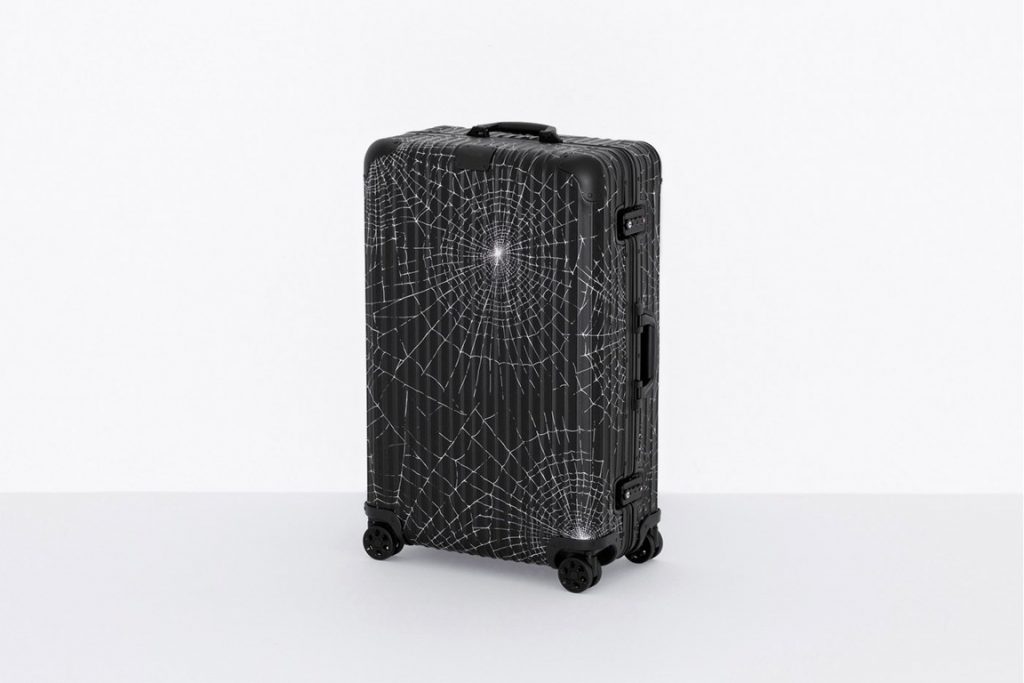 Supreme RIMOWA Spiderweb Suitcases back