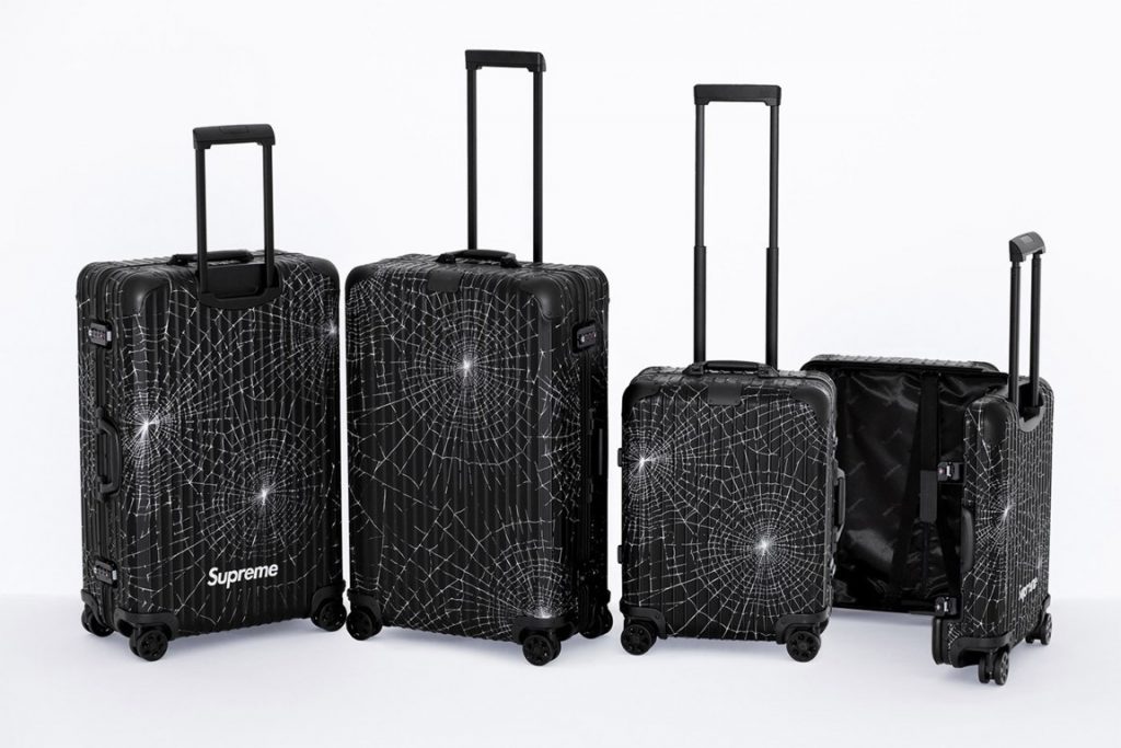 Supreme RIMOWA Spiderweb Suitcases Pack