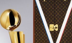 Louis Vuitton Official NBA Trophy Travel Case