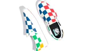 New Vans Multi-Color Checkerboard slip-on (2)