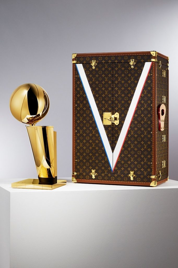 Official NBA Louis Vuitton Travelling Case