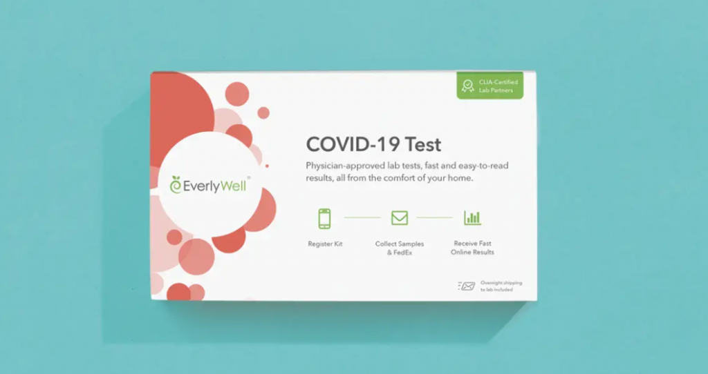 Coronavirus Test Sample Kits by Everlywell