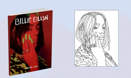 Eilish Coloring Book