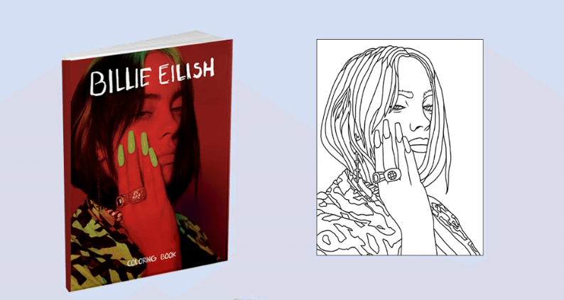 Download Billie Eilish Will Be Releasing a Coloring Book - aGOODoutfit