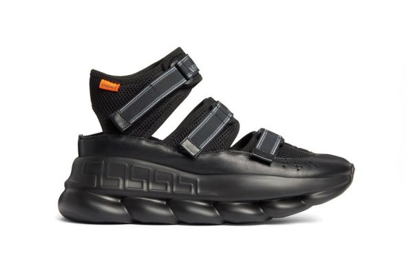 Versace Turns Its Chain Reaction Sneaker Into Sandals – aGOODoutfit