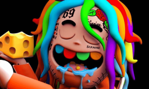 6ix9ine Rat Cartoon