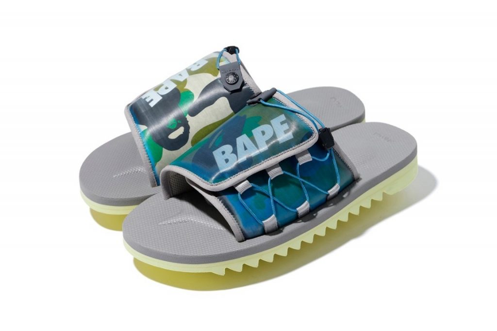 BAPE x Suicoke Holographic DAO Sandals (2)