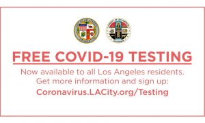 Free COVID-19 Testing Los Angeles County