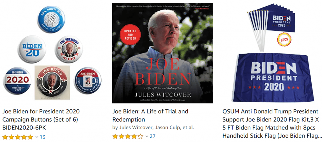 Joe Biden Merchandise Presidential Election 2020 - Amazon