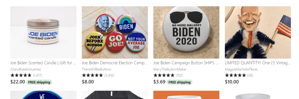 Joe Biden Merchandise Presidential Election 2020 - Etsy
