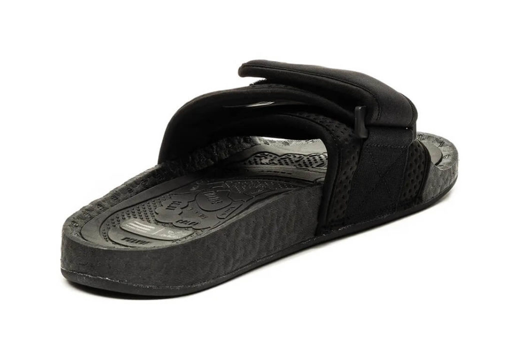 Pharrell x Adidas Originals BOOST slides -Black (3)