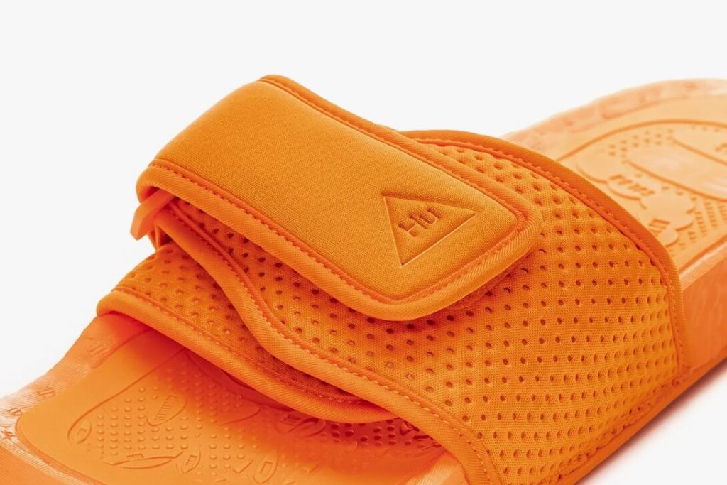 Pharrell x Adidas Originals BOOST slides - Orange (2)