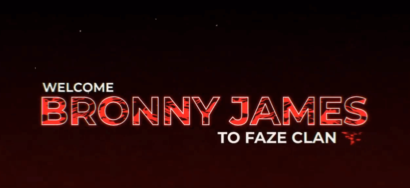 Bronny James Joins FaZe Clan