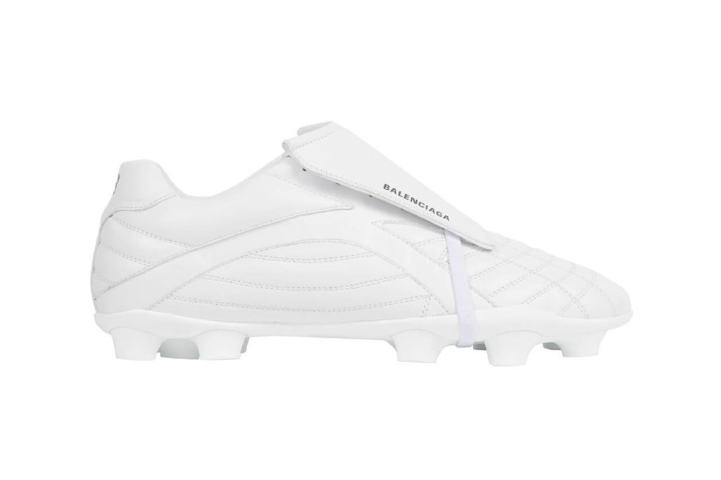 Balenciaga Soccer Cleat Sneakers White