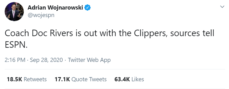 Doc Rivers Fired Clippers