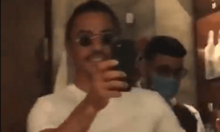 Salt Bae Records Girl Twerking