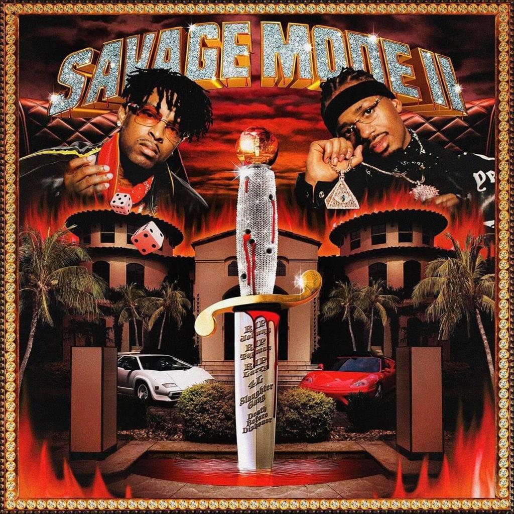 Savage Mode 2 Album Cover Art