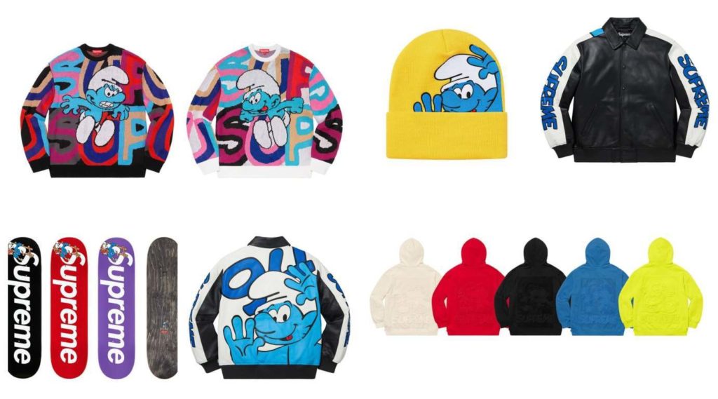 Supreme The Smurfs Collection