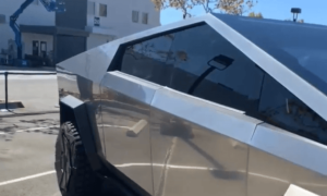 Tesla CyberTruck In Person Look