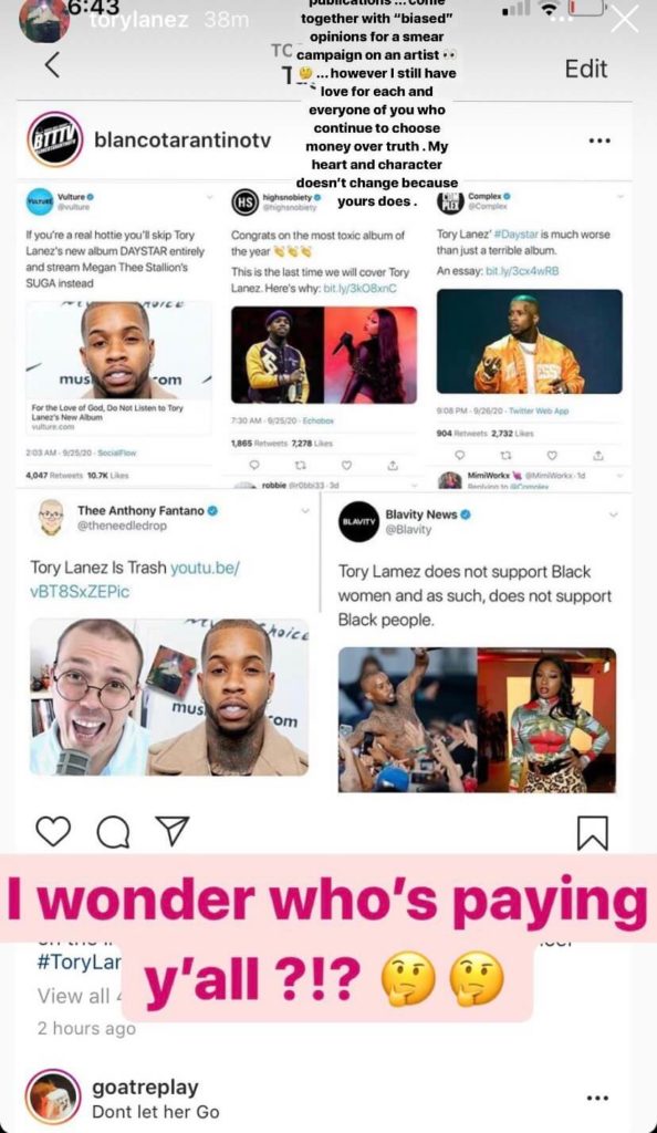 Tory Lanez Smear Campaign