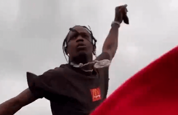 Travis Scott Visits McDonald’s in Downey, California! – aGOODoutfit