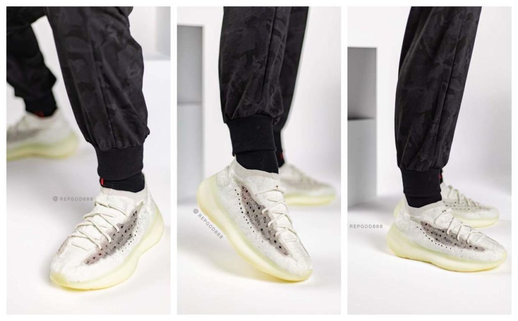 yeezy boost 380 calcite glow outfit