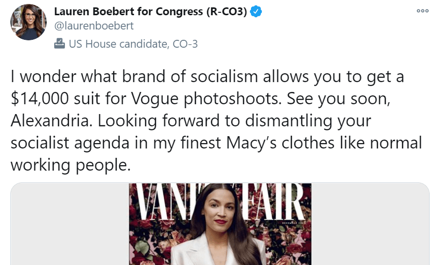 AOC Responds Vanity Fair Cover