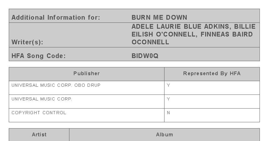 Billie Eilish Adele Song Collaboration