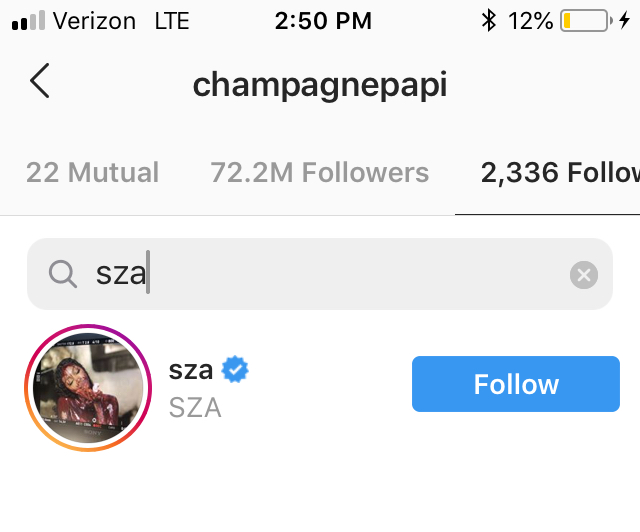 Drake SZA Dated