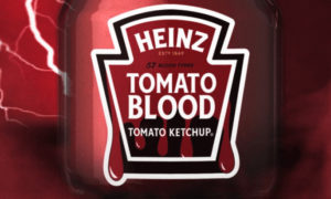 Heinz Tomato Blood Halloween Ketchup