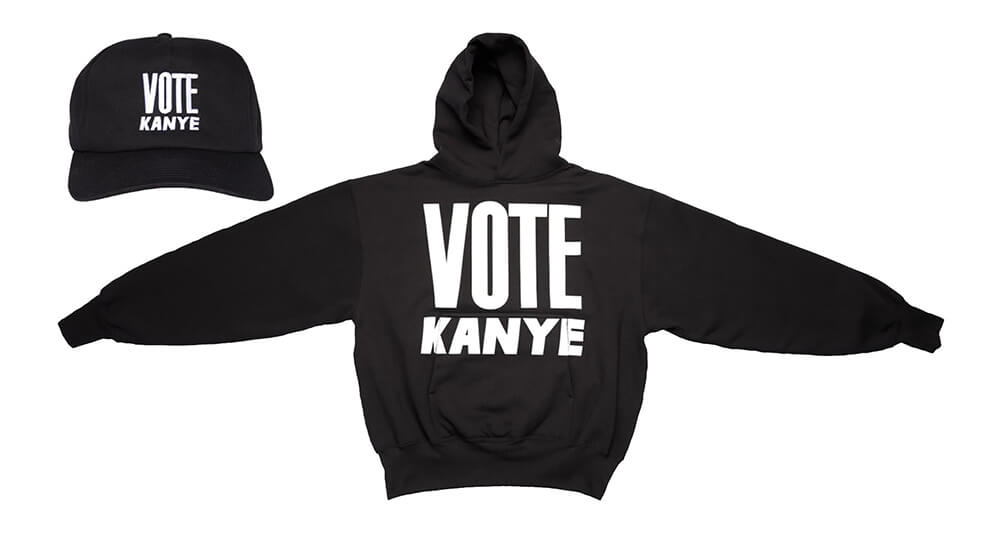 Kanye West 2020 Campaign Merch