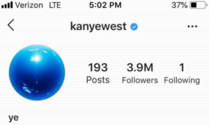 Kanye West Instagram