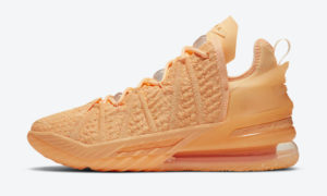 LeBron James Nike LeBron 18 Melon Tint